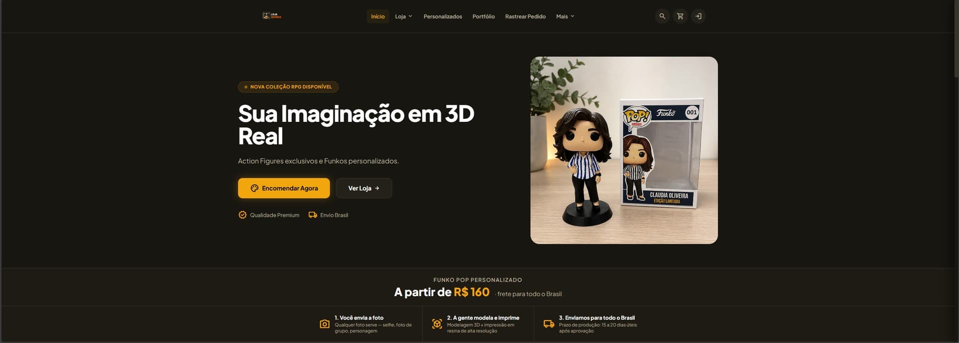Loja 3D Verso