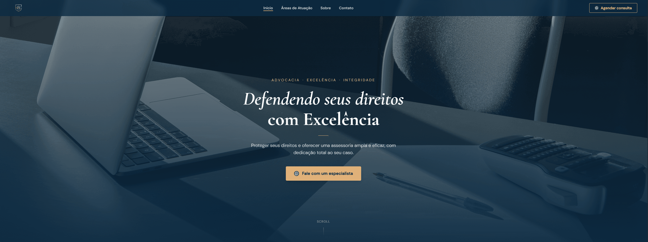 Preview do site Nelma Ribeiro Gomes